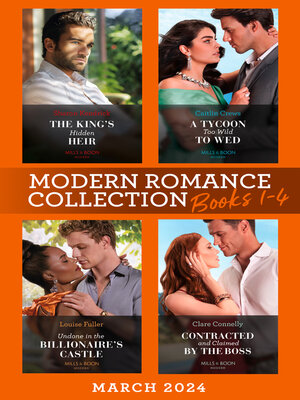 cover image of Modern Romance March 2024 Books 1-4